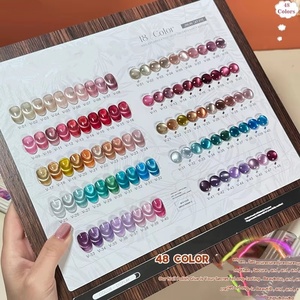 50 Colors French Cat Eye <b>Gel</b> Polish <b>Set</b> Long Lasting UV <b>Nail</b> <b>Gel</b> Varnish for Professional Salon <b>Nail</b> Art - Product Image 5