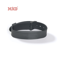 Pulsera Inteligente de Silicona con Etiqueta NFC MIFARE Ultralight C de 13.56Mhz para Pagos en Parques Acuáticos