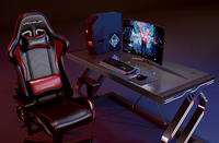 Table RGB longue, ensemble facile à assembler, pour les jeux en gros,