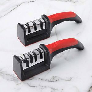 Wholesale 4 in 1 Stages Portable Quick Scissor Handheld Detachable Knife Sharpener With Hanging Hole for <b>Kitchen</b> <b>Accessories</b> - Product Image 4