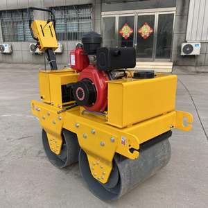 Rodillo de carretera Vibratorio Mini rodillo Maquinaria de movimiento de tierra - Product Image 3