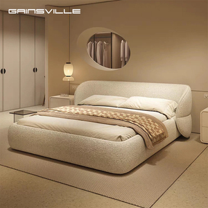 <span class=keywords><strong>Letto</strong></span> imbottito di lusso di qualità del progetto | Testiera 3D su misura per <span class=keywords><strong>Hotel</strong></span> e Villa - Product Image 1
