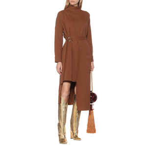 Bottes tendance à gros talon épais, hauteur des genoux, fait à la main, nouvelle collection chine, vente en gros - Product Image 6