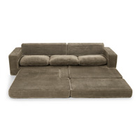 Leichter Luxus Moderner Multifunktionaler Komprimierter Stoff-Fußhocker, Wohnzimmer-Sofa, Bank, Würfelförmig