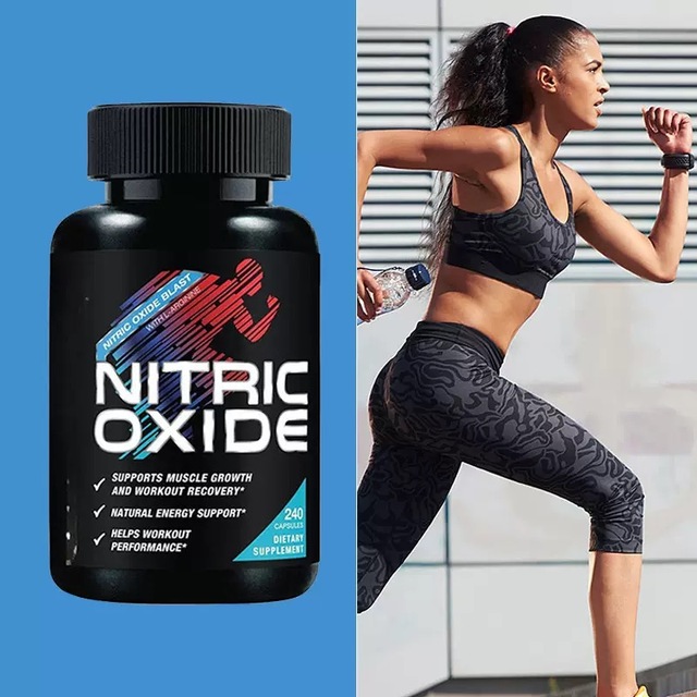 OEM Nitric Oxide Booster Private Label Nitric Oxide Supplement Energy Muscle Builder Capsules Nitric Oxide Capsules for Adults