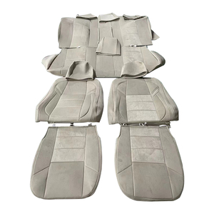 Ensemble complet avant arrière 12 pièces de <span class=keywords><strong>protection</strong></span> complète moins cher 2025 nouveau Design universel ajustement berline en cuir PU housses de siège de <span class=keywords><strong>voiture</strong></span> - Product Image 6
