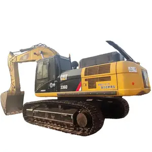 Excavadora usada CAT336, marca japonesa, excavadora a gran escala, Caterpillar 36Ton, excavadora usada a la venta, precio barato, pintura original