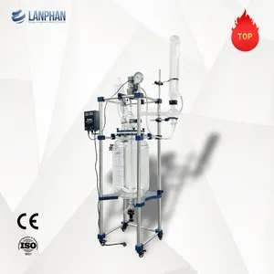 Laboratory 50l Jacketed Glass Reactor Chemical Reactor Price