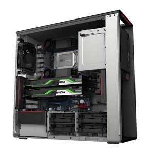 Station de travail <span class=keywords><strong>Lenovo</strong></span> <span class=keywords><strong>ThinkStation</strong></span> <span class=keywords><strong>P620</strong></span> avec processeurs AMD 5945WX 5955WX, prend en charge jusqu'à 8 emplacements DIMM, 8 canaux, compatible IA - Product Image 3