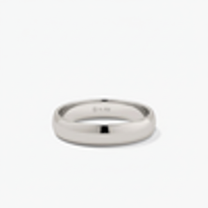 4mm Curve Band <b>Fine</b> <b>Rings</b> - Product Image 1