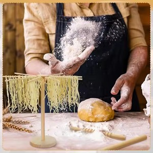 Herramienta para hacer Pasta, 14 Uds., herramientas para hacer espaguetis, raspador de madera, rodillo, fideos, juego para Hacer bolas de masa hervida - Product Image 2