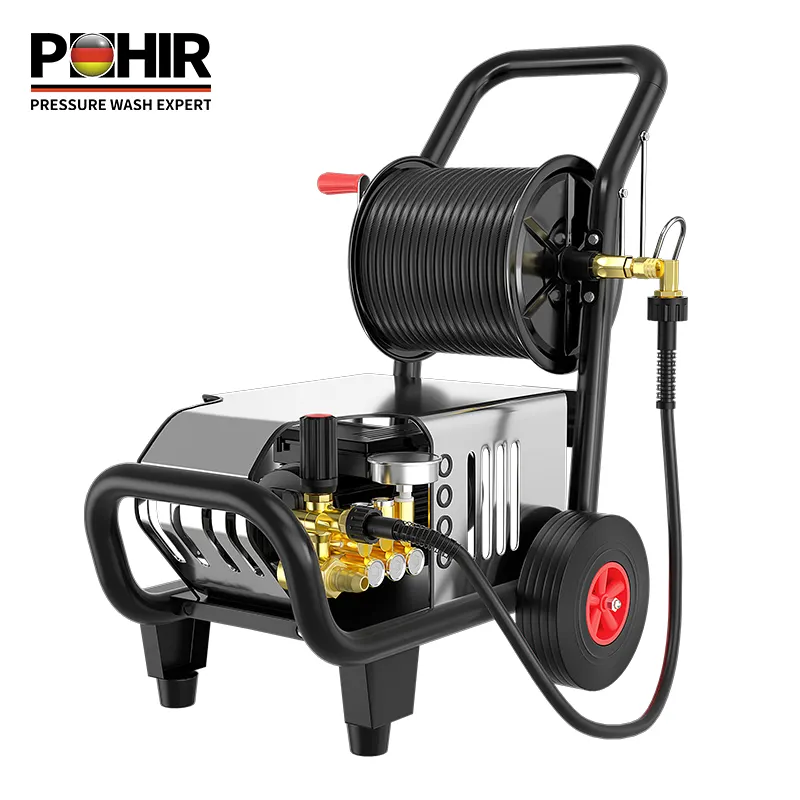 POHIR-509 mesin cuci elektrik tekanan tinggi, pompa pencuci mobil pembersih Jet air