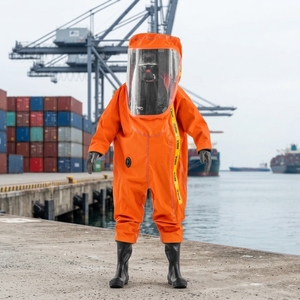 Traje <span class=keywords><strong>de</strong></span> Protección Química Sellado <span class=keywords><strong>a</strong></span> Precio <span class=keywords><strong>de</strong></span> Fábrica en China para Operaciones con Gases Tóxicos y Salpicaduras <span class=keywords><strong>de</strong></span> Líquidos - Product Image 1