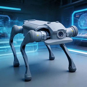 Robot chien de surveillance agricole, portée de 6 km et adaptabilité au terrain pour les patrouilles de vastes terres agricoles - Product Image 1