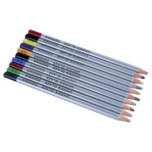 Ceramic underglaze color pencil DIY painting, hand drawn medium and high temperature glaze color pencil powder pen