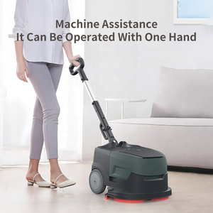 Điện thương mại mini nhỏ gọn gạch đá cẩm thạch tôi lau tự động nhỏ cầm tay sàn Scrubber Máy làm sạch - Product Image 5