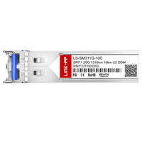 Módulo transceptor óptico SMF compatible con TP-Link 1,25G SFP 10km, modo único, 1310nm, G