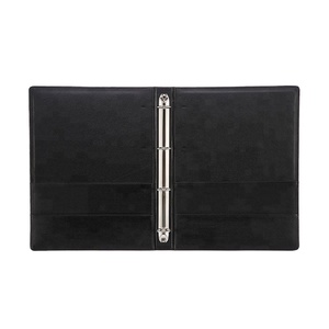 Carpeta de Anillas A4 de Cuero PU SAKANU, 4 Anillas, Hojas Sueltas, Material de Oficina, Gestión de <span class=keywords><strong>Archivos</strong></span>, Modelo SKU-F-0185, Hecho en China - Product Image 1