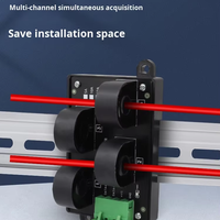 Module d'acquisition de courant alternatif TAIHUA TD-34XX, entrée 0-50A, communication RS485, transformateur de courant à pince
