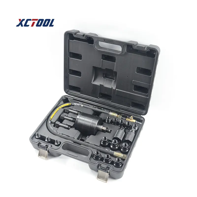 XCTOOL XC8782A Juego de extractor de inyector neumático Herramienta automotriz para inyectores Juego de reparación de automóviles