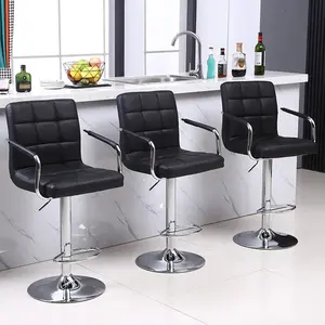 Ekintop açık bar taburesi modern yüksek bar sandalyeleri lüks bar tabureleri mutfak için