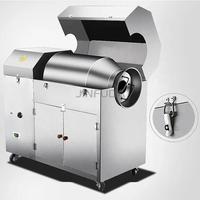 Roterende Mout Brander Droog Fruit Rooster Automatische Specerij Pinda Geroosterde Sesam Sojabonenmachine Te Koop