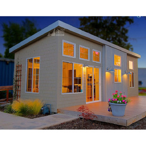 Casa Prefabricada HEGF con Estructura de Acero Ligero, Diseño Moderno para Uso Turístico - Product Image 1
