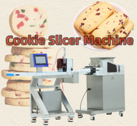 Petite trancheuse automatique Machine à biscuits Machine à trancher et à cuire des biscuits Extrudeuse de pâte et Machine à découper Contrôleur PLC
