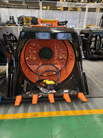 Godet de criblage rotatif hydraulique MONDE pour excavatrices de 1,5 à 50 tonnes