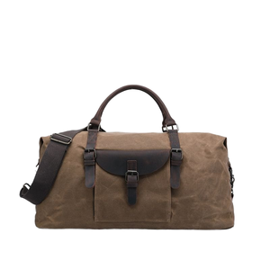 Bolsa de Viaje de Lona Geométrica Vintage, Bolso de Mano, Bolsa de Viaje de Fin de Semana, Unisex, para Exteriores, con Cierre, Impermeable, para Distancias Cortas - Product Image 6