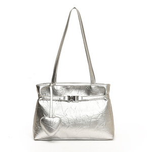 กระเป๋าโท้ทความจุขนาดใหญ่ใหม่กระเป๋าสะพายไหล่อเนกประสงค์และทันสมัยสไตล์เกาหลีสำหรับผู้หญิงกระเป๋าถือแบบลำลอง - Product Image 6