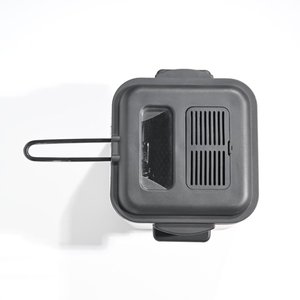 <span class=keywords><strong>Friteuse</strong></span> électrique en acier inoxydable 1L Mini <span class=keywords><strong>friteuse</strong></span> électrique Petite <span class=keywords><strong>friteuse</strong></span> à huile de cuisine à usage domestique - Product Image 4