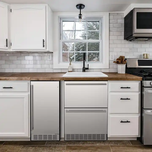 Fenfei truy cập nhỏ gọn Tủ lưu trữ ngoài trời kéo ra 12V RV amp đồ uống 3 tủ đông tủ lạnh với Deli ngăn kéo - Product Image 6