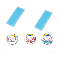 Patch rafraîchissant médical Letai en tissu non tissé pour soulager les maux de tête