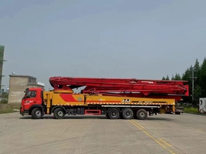 Tình trạng tốt nóng bán sử dụng Sany 67 Mét BƠM BÊ TÔNG xe tải giá rẻ máy BƠM BÊ TÔNG trộn - Product Image 2