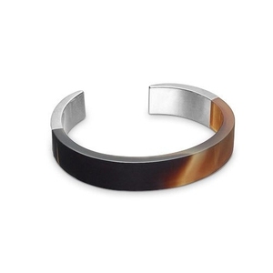 Minh Giang Craft Vietnam - Brazalete Clásico de Cuerno de Búfalo Natural Pulido, Joyería Hecha a Mano Atemporal, Regalo para Mamá - Product Image 2