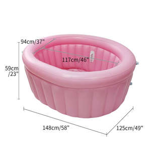<span class=keywords><strong>Piscina</strong></span> de agua inflable de PVC con asas y almohada <span class=keywords><strong>para</strong></span> sentarse <span class=keywords><strong>para</strong></span> mujeres <span class=keywords><strong>embarazadas</strong></span> y entrega médica <span class=keywords><strong>para</strong></span> cama de baño <span class=keywords><strong>para</strong></span> niños - Product Image 2