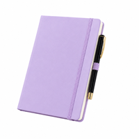 Agenda de mariage en cuir PU A5 de qualité supérieure, carnet de notes, planificateur quotidien, ensemble avec impression de logo personnalisé, boîte cadeau, papeterie de bureau