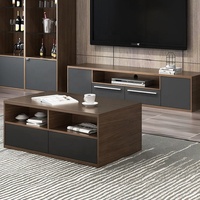 Meuble TV moderne en MDF à prix de gros, design élégant, support de télévision en bois pour salon