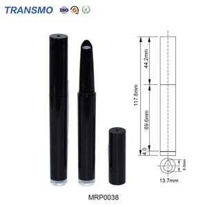 Tube de rouge à lèvres en plastique, emballage de rouge à lèvres, tube de rouge à lèvres vide personnalisé, conteneur rond, personnalisation du logo - Product Image 2