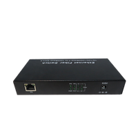 Convertidor de Medios SC OEM ODM de Fábrica, Switch Gigabit Ethernet, 20KM, 4 SC + 3 RJ45, Switch de Fibra Óptica, Convertidor de Medios de Red de Fibra