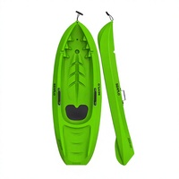 Plateforme de kayak pour enfants avec pagaie, gilet de sauvetage, polyéthylène haute densité léger, stable, capacité de 52 kg pour les sports nautiques