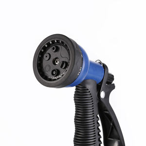 <span class=keywords><strong>Pistolet</strong></span> de pulvérisation de tuyau <span class=keywords><strong>d</strong></span>'eau en plastique à poignée souple à 6 fonctions avec motifs de pulvérisation variables pour une utilisation polyvalente dans le jardin - Product Image 5