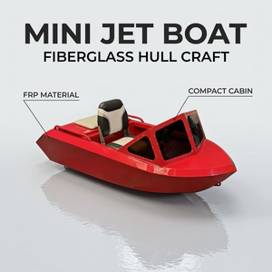 <span class=keywords><strong>Bateau</strong></span> à réaction compact rouge personnalisé en fibre de verre (FRP) pour la vente en gros, avec <span class=keywords><strong>moteur</strong></span> 2 temps, pour ski nautique, mini-<span class=keywords><strong>bateau</strong></span> à <span class=keywords><strong>moteur</strong></span> haute vitesse, Powercraft - Product Image 1