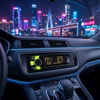 Lecteur MP3 de voiture Bluetooth Radio FM USB AUX Autoradio stéréo simple DIN