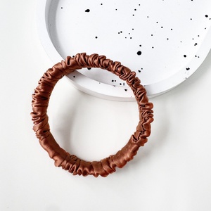 Coletero Pequeño de Seda de Morera 100% para Mujeres y Niñas, Cuerda para el Cabello que No Pega, 1 cm de Ancho - Product Image 6