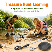 Kit de Détecteur de Métaux pour Enfants avec Pelle et Bac à Or – Exploration de Trésors en Plein Air – Vente en Gros