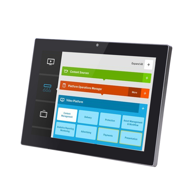 10 Inch RK3566 Android 11 Rk3576 Android 14 Os Wall Mount Poe Tablet Hmi Display Plastic