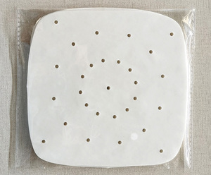 Papel de Horno Antiadherente Desechable para Freidora de Aire KLH240, 100 unidades/paquete, Papel de Grado Alimenticio para Hornear y Cocinar al por Mayor - Product Image 4