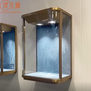 Armoires murales à bijoux de luxe Vitrines personnalisées pour bijouteries Vitrines en verre haute définition - Product Image 2